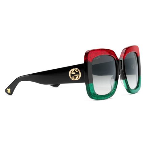 occhiali gucci donna nuova collezione|occhiali Gucci sole quadrati.